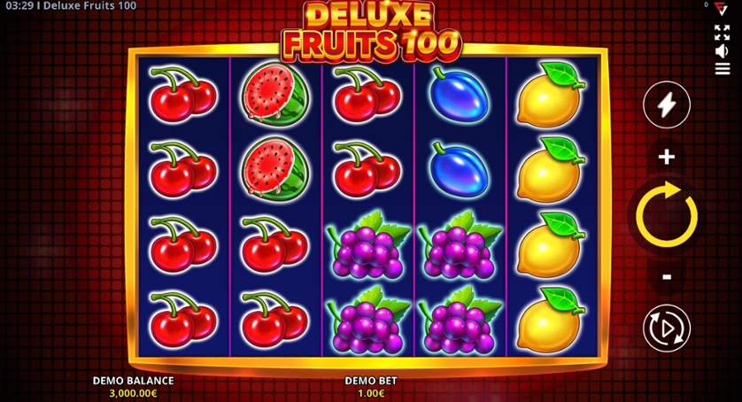 Deluxe Fruits 100 – грати безкоштовно в демо | GamblingShot