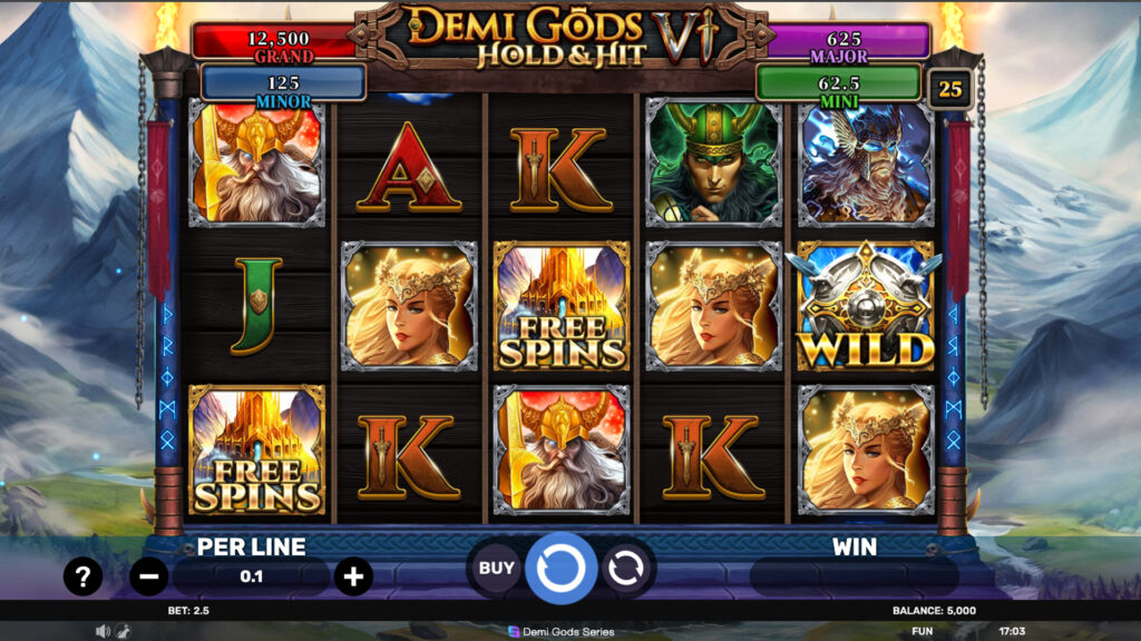 Demi Gods VI – Hold & Hit – грати безкоштовно в демо | GamblingShot