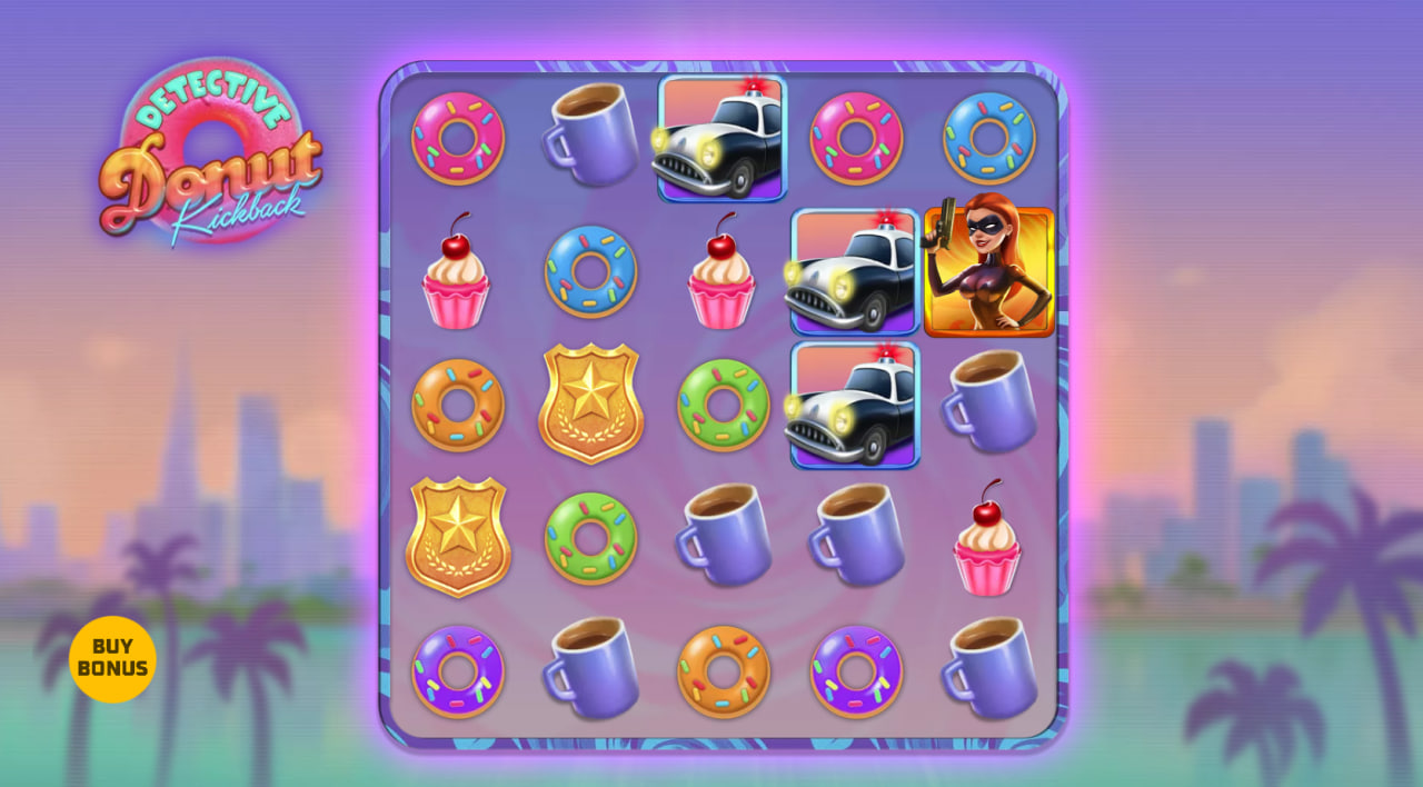 Detective Donut Kickback – play free demo | GamblingShot