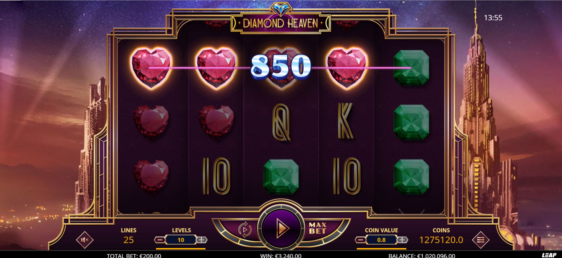 Diamond Heaven – play free demo | GamblingShot