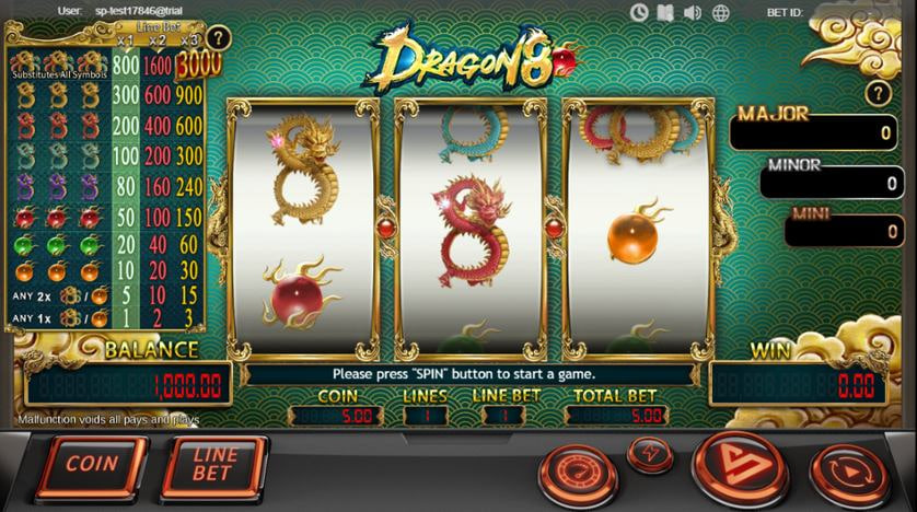 Dragon 8 – грати безкоштовно в демо | GamblingShot