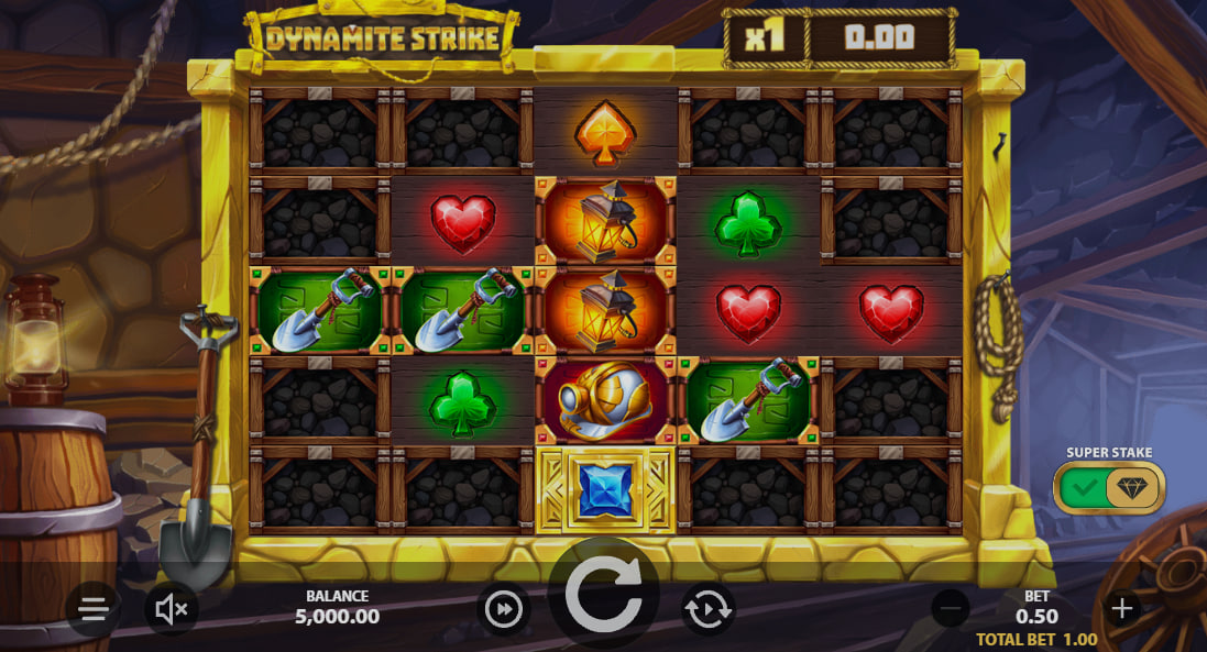 Dynamite Strike – грати безкоштовно в демо | GamblingShot