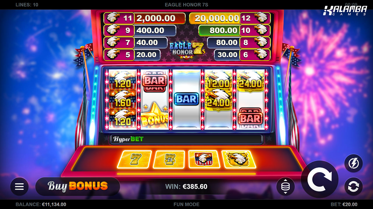 Eagle Honor 7s – грати безкоштовно в демо | GamblingShot