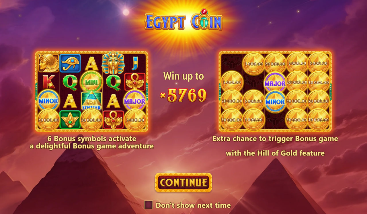 Egypt Coin – грати безкоштовно в демо | GamblingShot