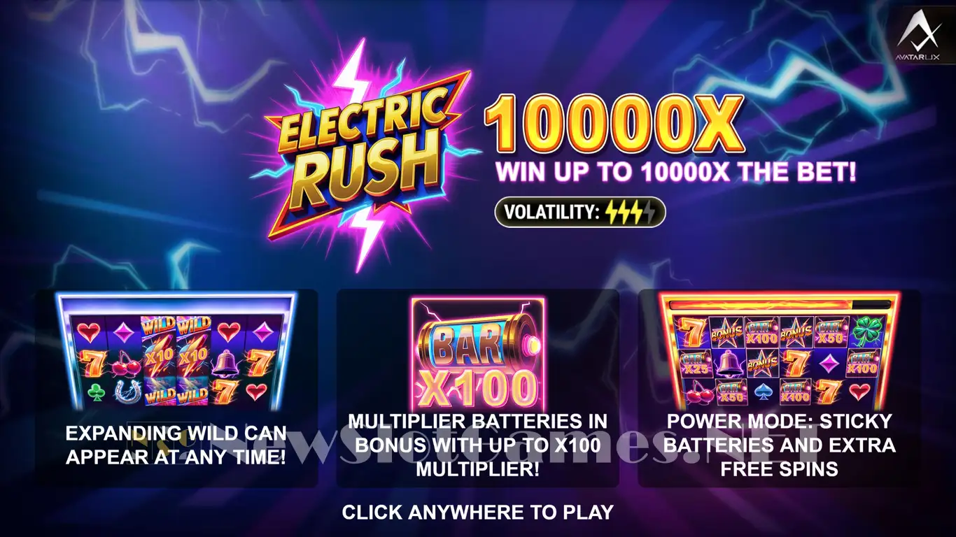 Electric Rush – грати безкоштовно в демо | GamblingShot