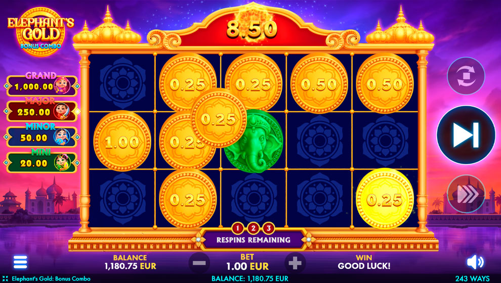 Elephant`s Gold: Bonus Combo – play free demo | GamblingShot