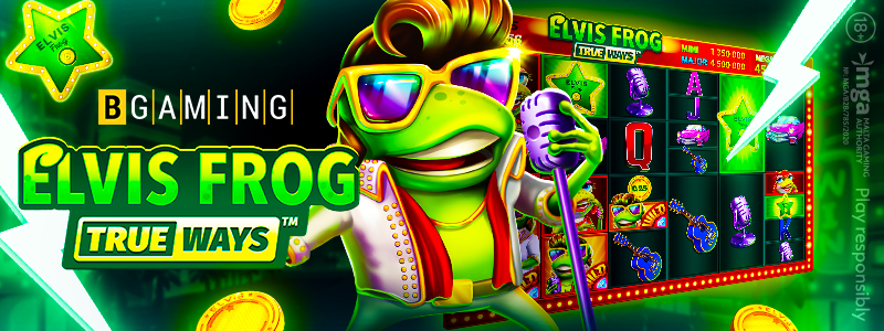 Elvis Frog TRUEWAYS – грати безкоштовно в демо | GamblingShot