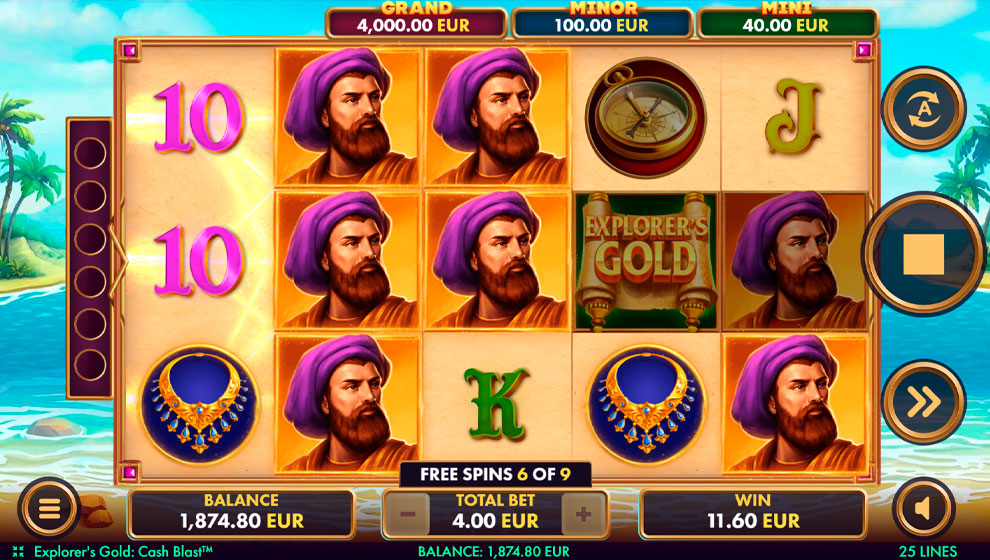 Explorers Gold: Cash Blast – грати безкоштовно в демо | GamblingShot