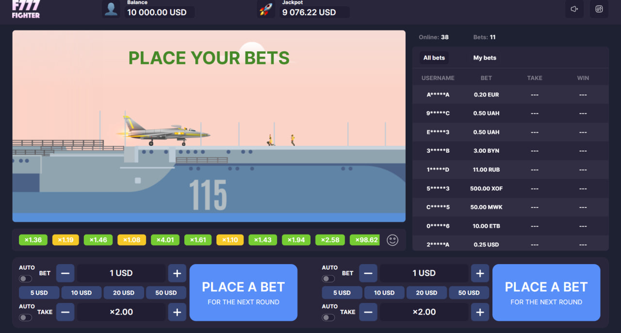 F777 Fighter – грати безкоштовно в демо | GamblingShot