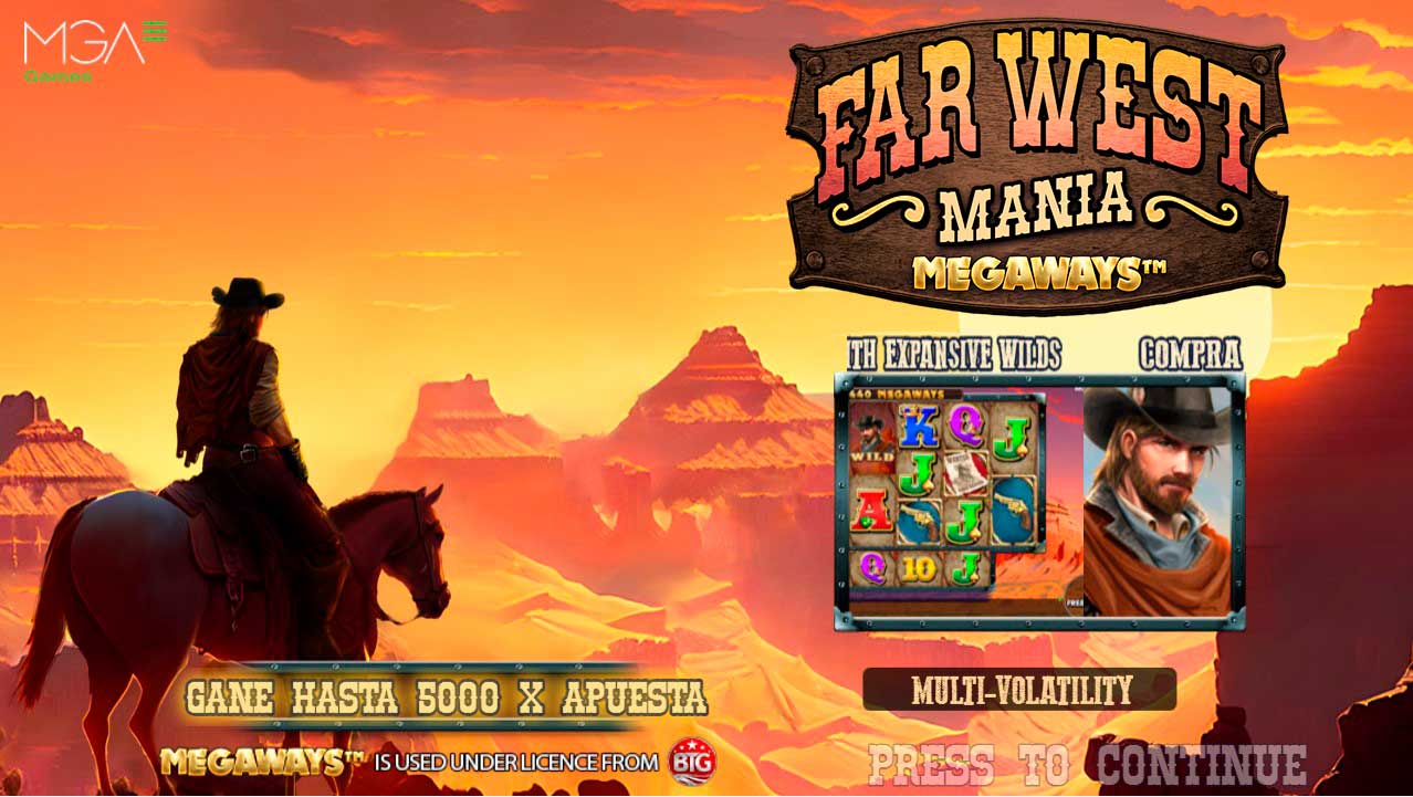 Far West Mania Megaways – грати безкоштовно в демо | GamblingShot
