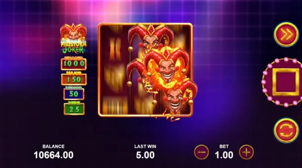 Firestorm Joker – play free demo | GamblingShot