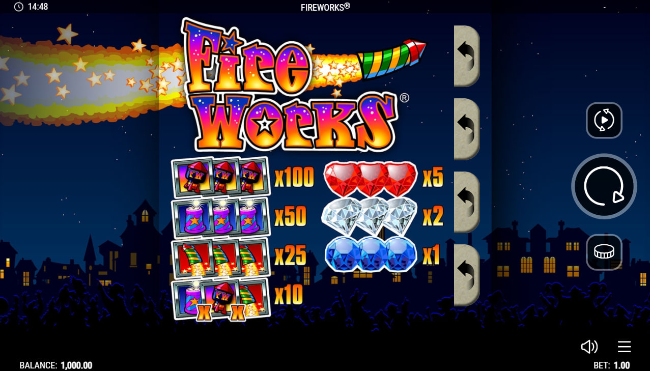Fireworks – грати безкоштовно в демо | GamblingShot