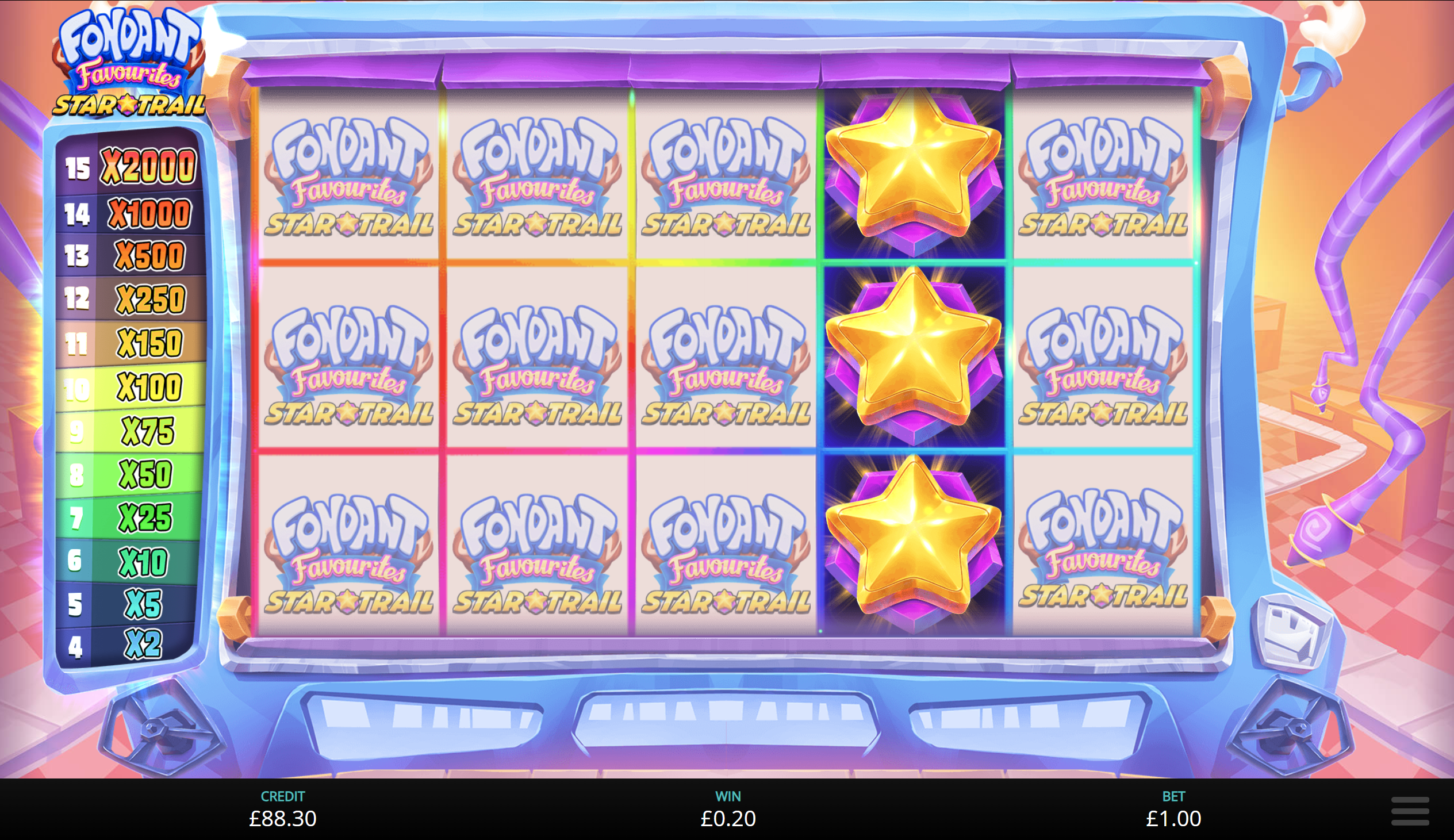 Fondant Favourites Star Trail – грати безкоштовно в демо | GamblingShot