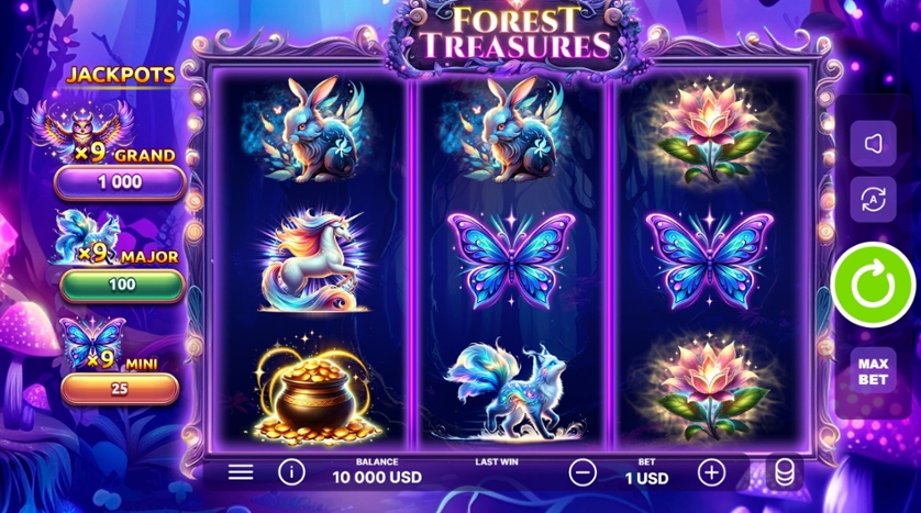 Forest Treasures – играть бесплатно в демо | GamblingShot