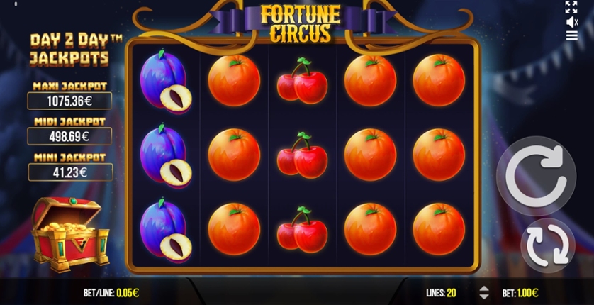 Fortune Circus – играть бесплатно в демо | GamblingShot