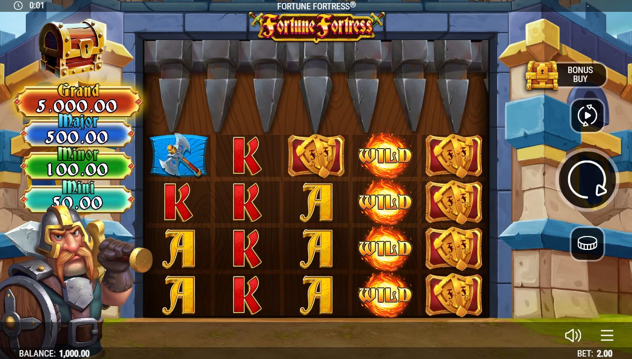 Fortune Fortress – грати безкоштовно в демо | GamblingShot