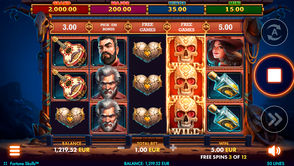 Fortune Skulls – играть бесплатно в демо | GamblingShot