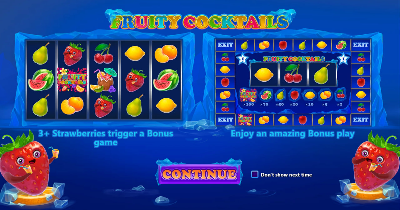 Fruity Cocktails – грати безкоштовно в демо | GamblingShot