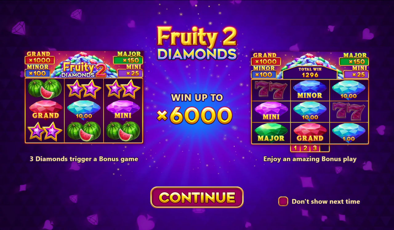 Fruity Diamonds 2 – играть бесплатно в демо | GamblingShot
