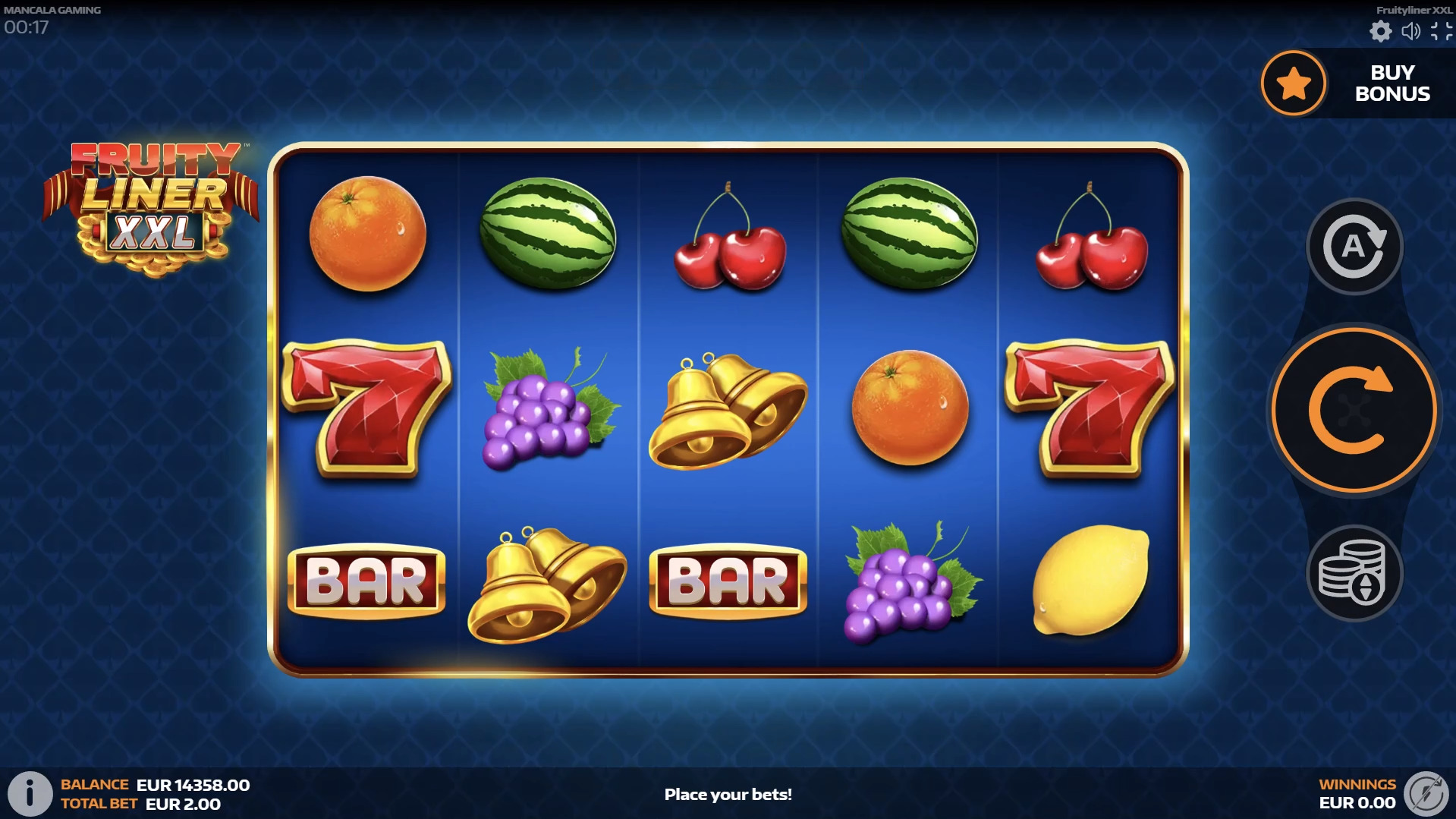 Fruityliner XXL – грати безкоштовно в демо | GamblingShot