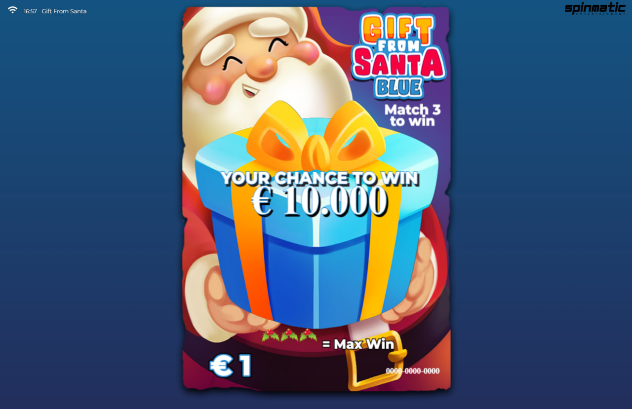 Gift from Santa Blue – играть бесплатно в демо | GamblingShot