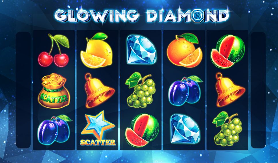 Glowing Diamond – играть бесплатно в демо | GamblingShot