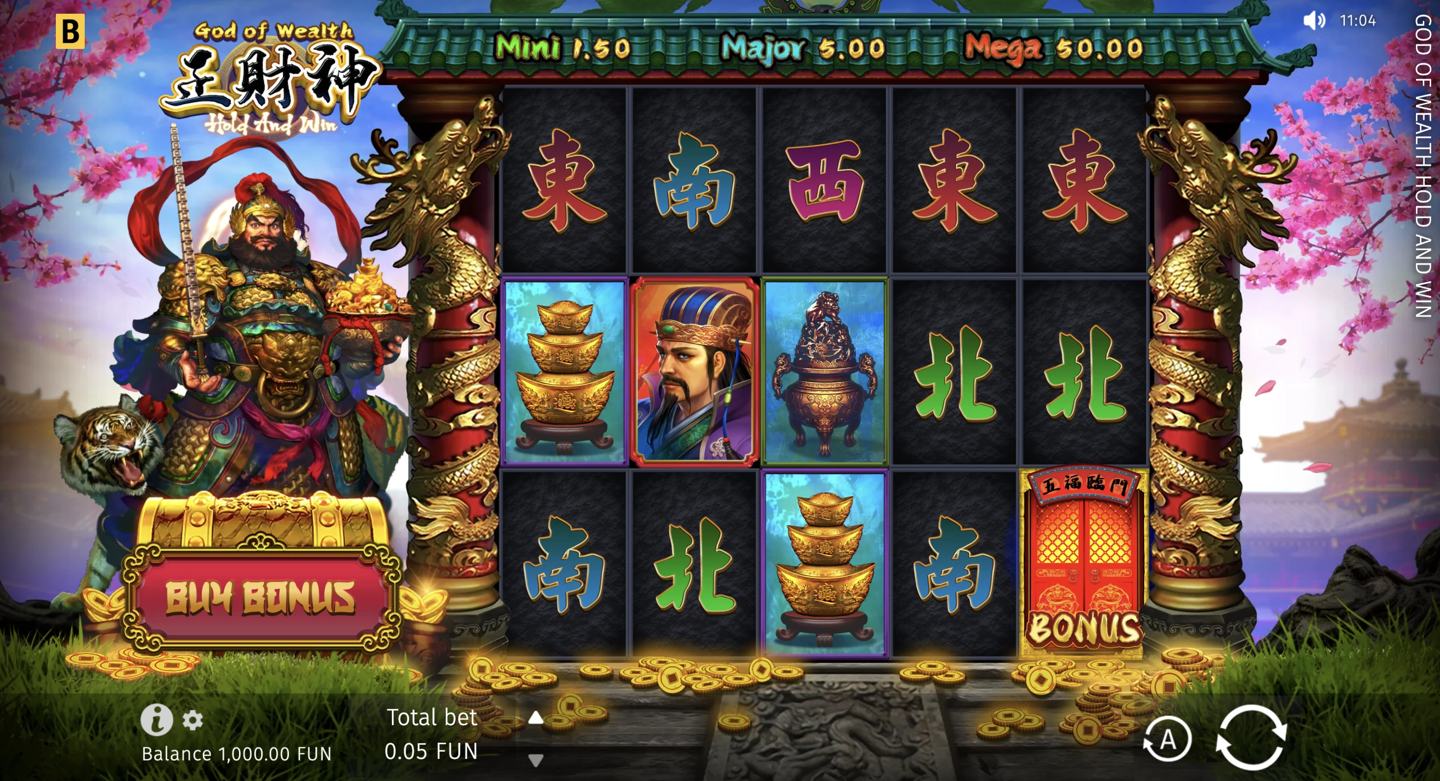 God of Wealth Hold And Win – play free demo | GamblingShot