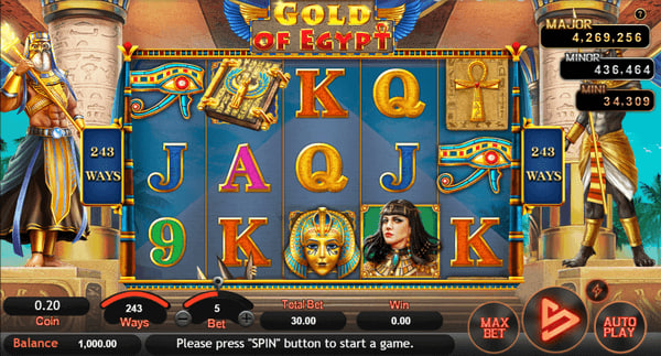 Gold Of Egypt – play free demo | GamblingShot