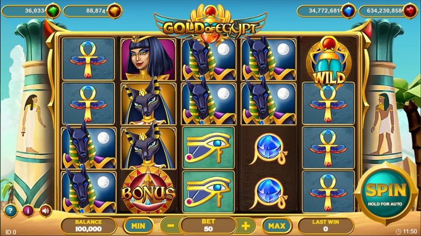 Gold of Egypt – играть бесплатно в демо | GamblingShot