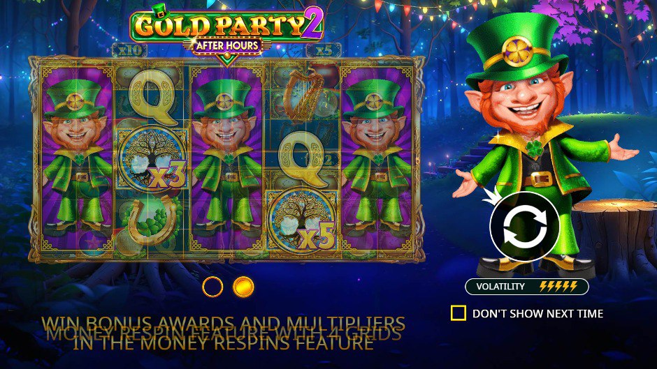 Gold Party 2 – After Hours – play free demo | GamblingShot