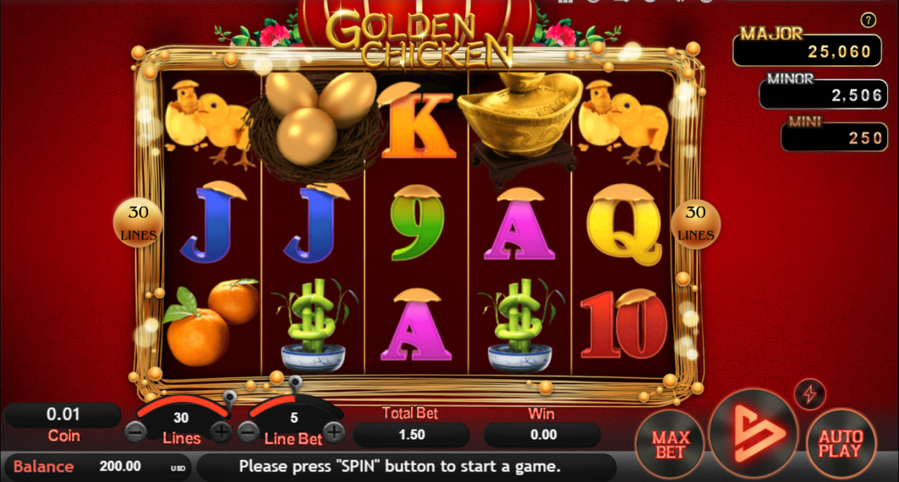 Golden Chicken – играть бесплатно в демо | GamblingShot