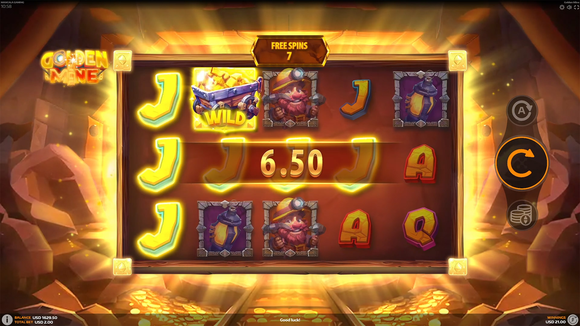 Golden Mine – play free demo | GamblingShot