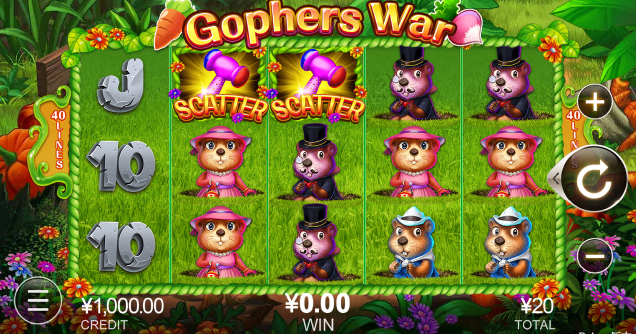 Gophers War – play free demo | GamblingShot