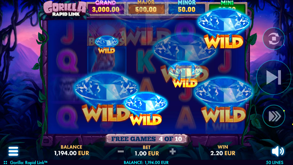 Gorilla: Rapid Link – играть бесплатно в демо | GamblingShot