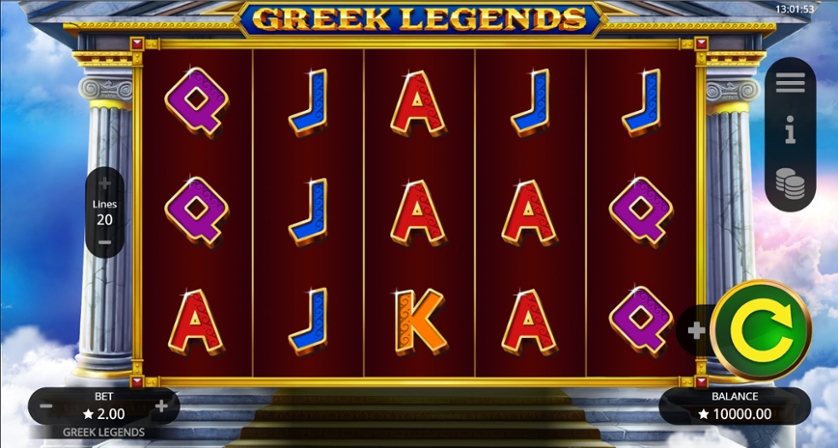 Greek Legends – грати безкоштовно в демо | GamblingShot