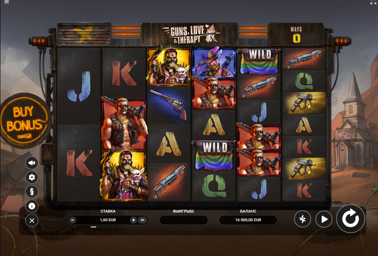 Guns, Love & Therapy – грати безкоштовно в демо | GamblingShot