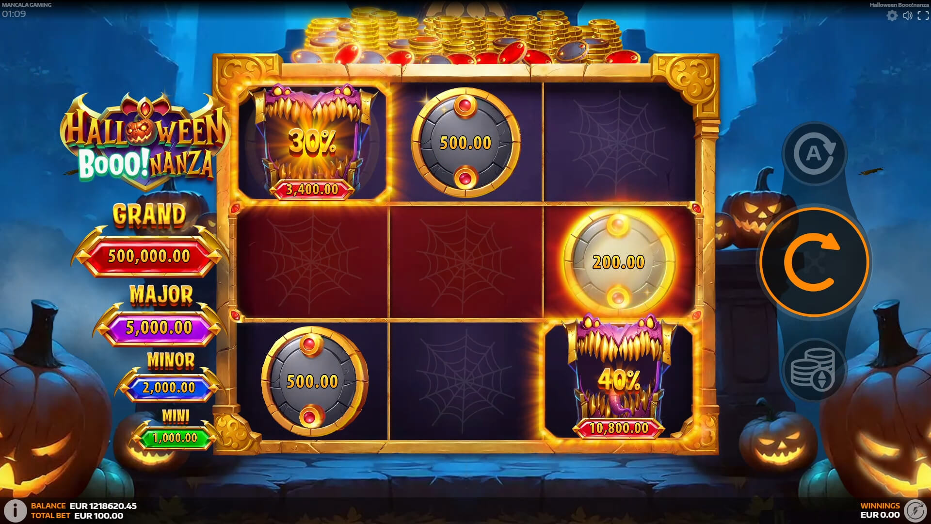 Halloween Booo!nanza – грати безкоштовно в демо | GamblingShot