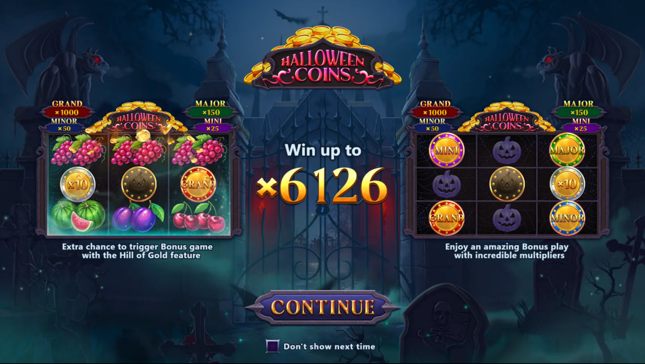 Halloween Coins – play free demo | GamblingShot