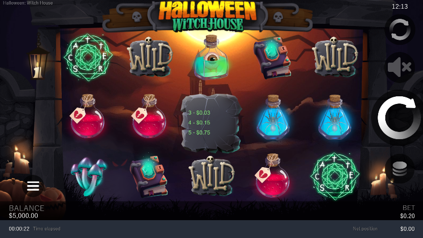 Halloween: Witch House – играть бесплатно в демо | GamblingShot
