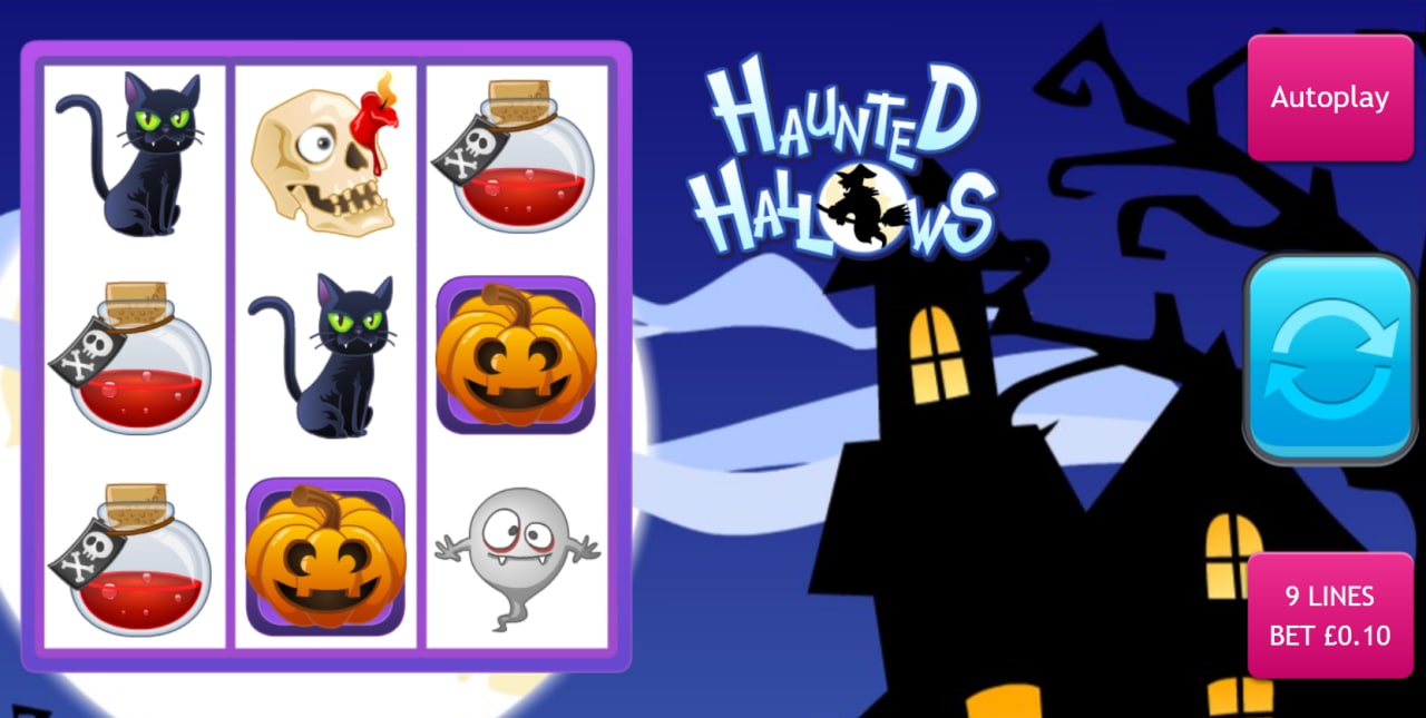 Haunted Hallows – играть бесплатно в демо | GamblingShot