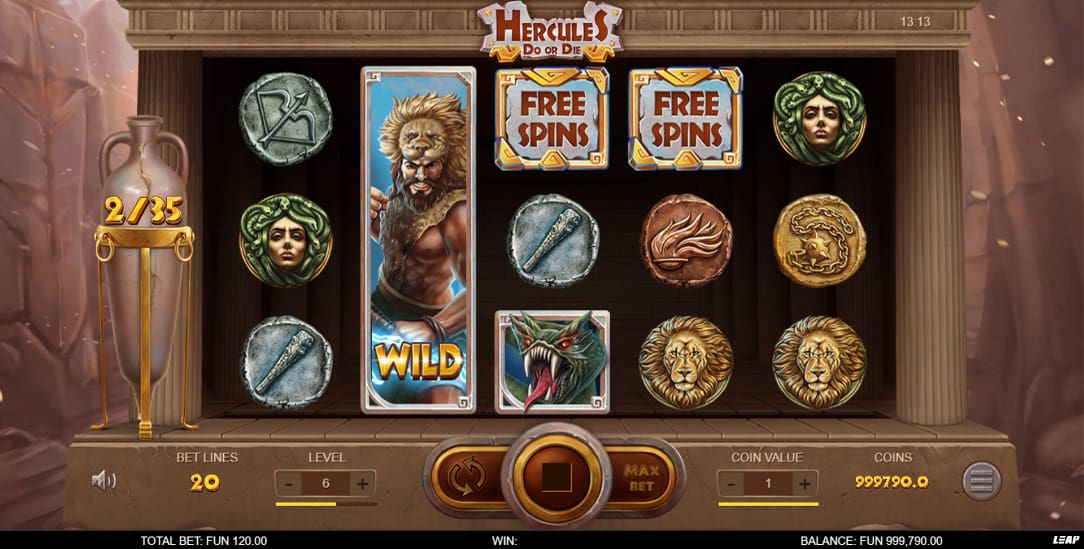 Hercules, Do or Die – play free demo | GamblingShot