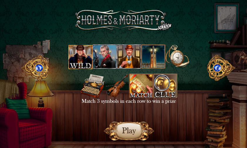 Holmes & Moriarty Scratch – play free demo | GamblingShot