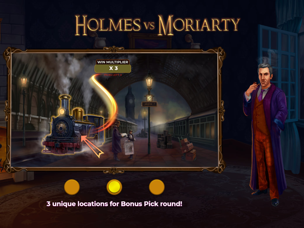 Holmes vs Moriarty – play free demo | GamblingShot
