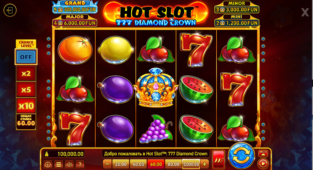 Hot Slot™: 777 Diamond Crown – play free demo | GamblingShot