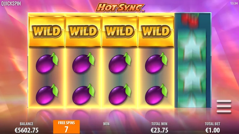 Hot Sync – играть бесплатно в демо | GamblingShot