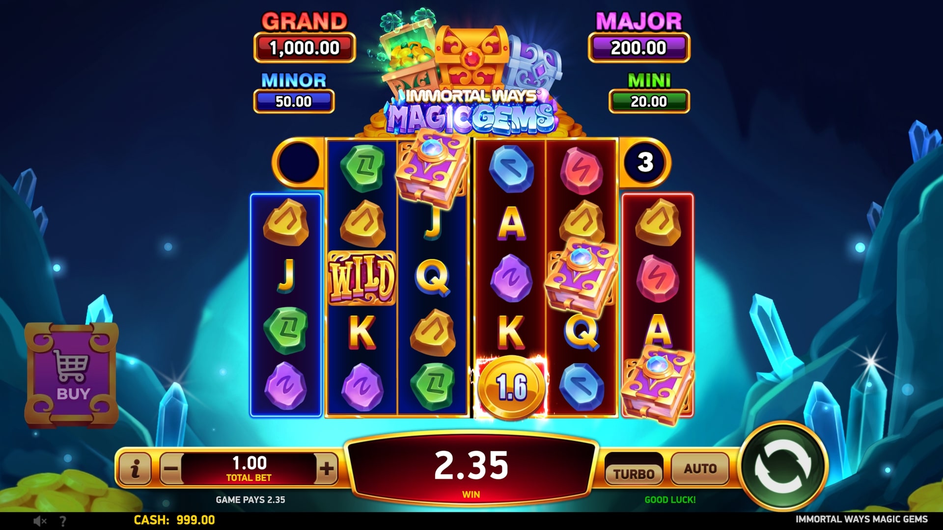 Immortal Ways® Magic Gems – грати безкоштовно в демо | GamblingShot