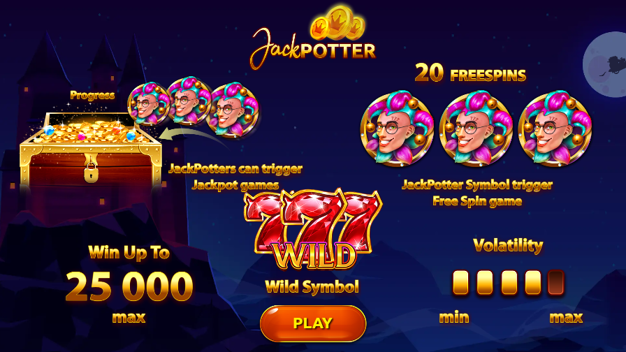 Jack Potter – play free demo | GamblingShot