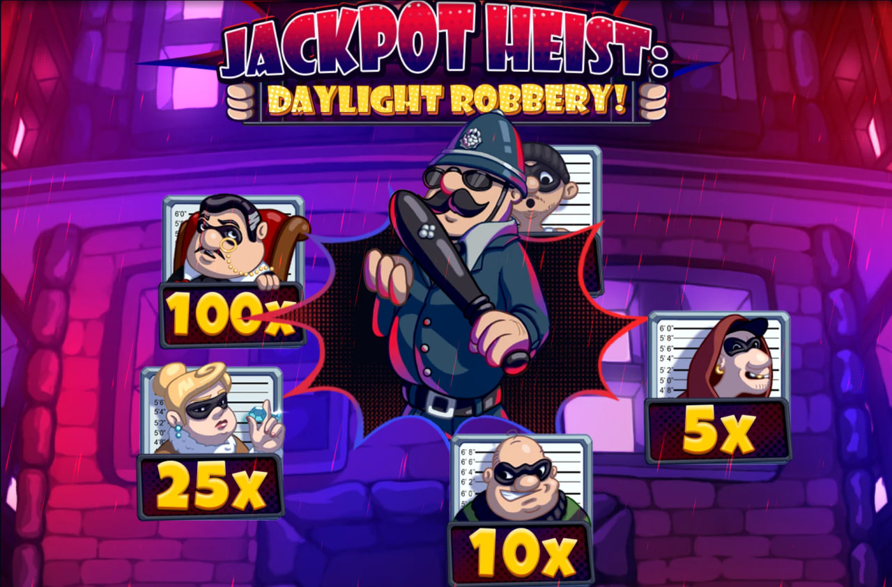 Jackpot Heist Daylight Robbery – грати безкоштовно в демо | GamblingShot