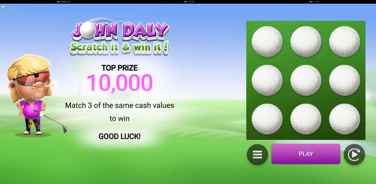 John Daly Scratch It And Win It – грати безкоштовно в демо | GamblingShot