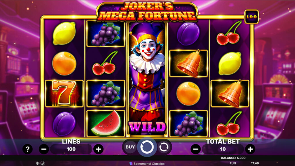 Joker’s Mega Fortune – грати безкоштовно в демо | GamblingShot